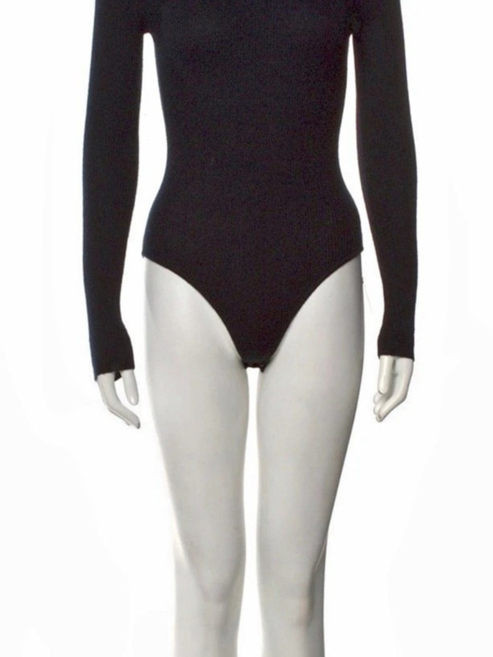 Lisa Yang Cashmere Cutout Bodysuit in Black Size 2